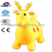Inflatable deer animals jumping horse toy